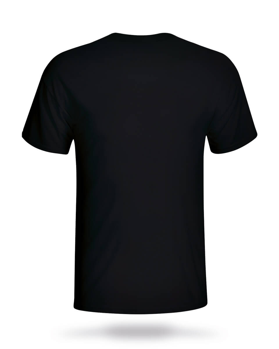T-Shirt-Black-Back